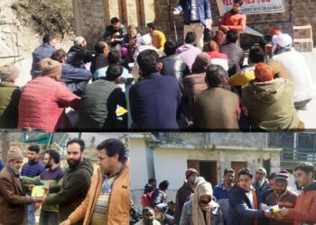 AHD organises series of awareness camps across Ramban