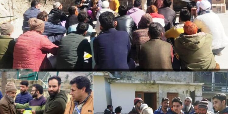 AHD organises series of awareness camps across Ramban