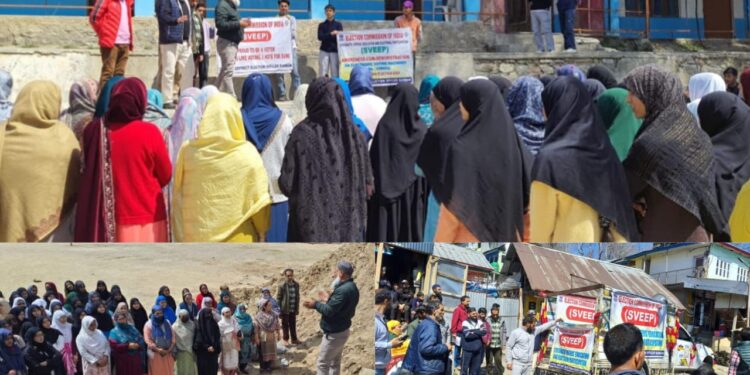 Awareness drives intensified under SVEEP across Banihal