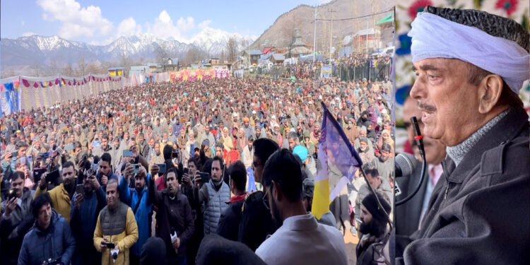 Azad Calls for Unity to Safeguard J&K’s Future