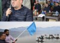 DC Bandipora flags off boat rally under SVEEP for voter awareness