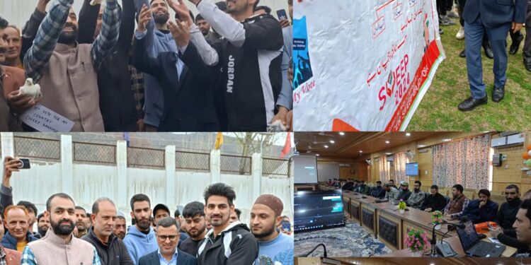 Taking Flight for Democracy: Bandipora Admn releases pigeons to spread awareness under SVEEP