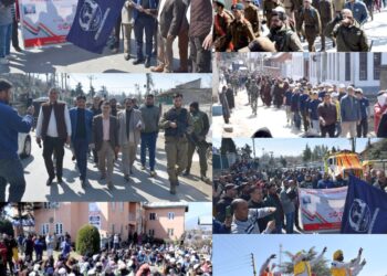DC Bandipora flags off Mega awareness rally under SVEEP