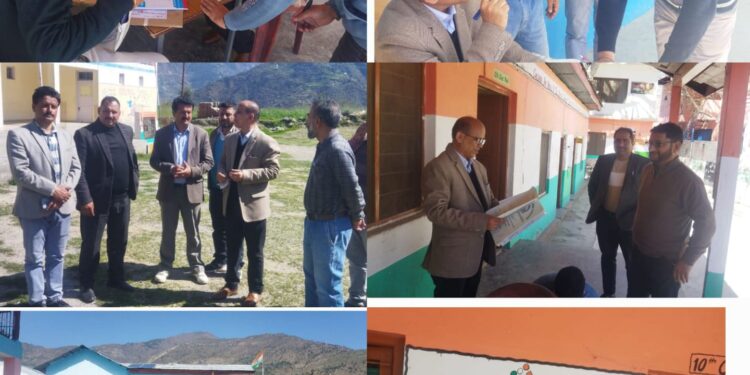 CEO Doda inspects schools, polling stations of Assar zone to ensure AMF for voters
