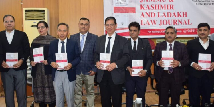 Chief Justice releases first monthly “Jammu & Kashmir and Ladakh Law Journal”