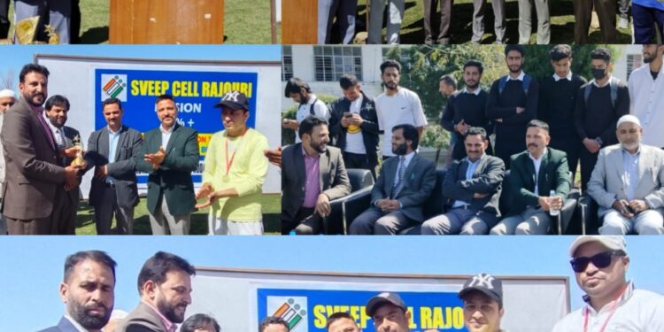 Cricket Tournament organised under SVEEP concluded at Govt. PG College Rajouri