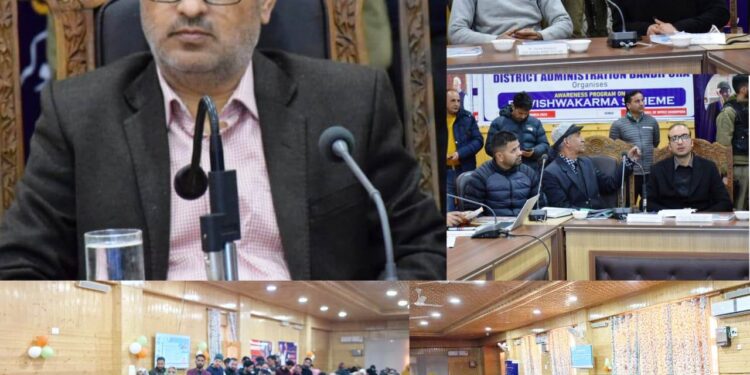 Celebrating Craftsmanship: Mega Awareness Program under PM Vishwakarma organized in Bandipora