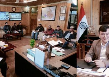 DC Baramulla chairs a preparatory meeting for Lok Sabha Elections 2024