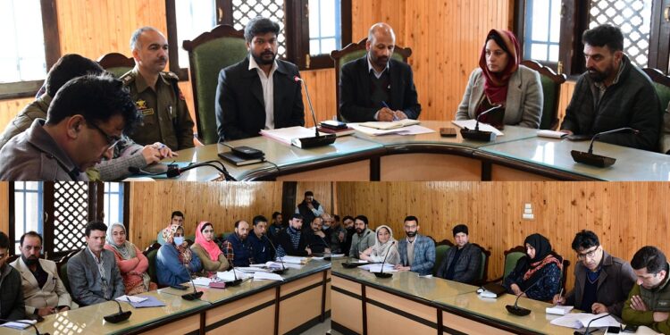 DC Ganderbal chairs NCORD meeting