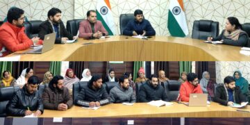 DC Kishtwar finalises Activity plan for Int’l Women’s Day 2024
