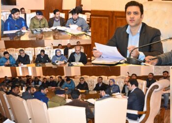 DC Kulgam chairs monthly NCORD meeting
