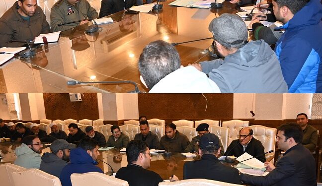 DC Kulgam reviews arrangements for Ramadan ul Mubarak