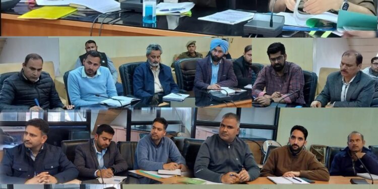 DC Poonch chairs NCORD meet
