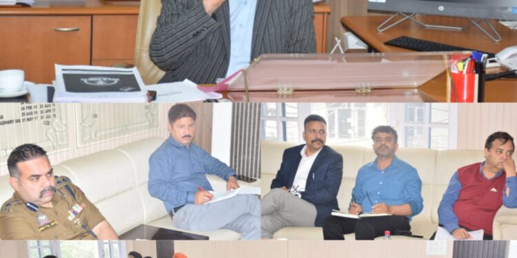 DC Rajouri chairs DRSC meet