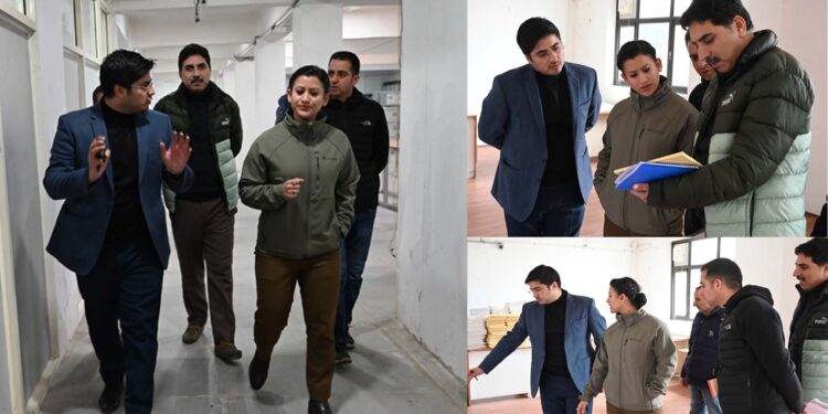 Lok Sabha Election, 2024: DC Shopian visits locations of proposed Strong Rooms & Dispatch Centres