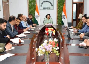 DC reviews Maha Shivratri festival arrangements in Udhampur