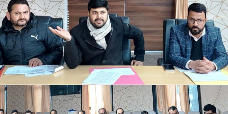 DDC Kishtwar reviews progress under District Capex 2023-24