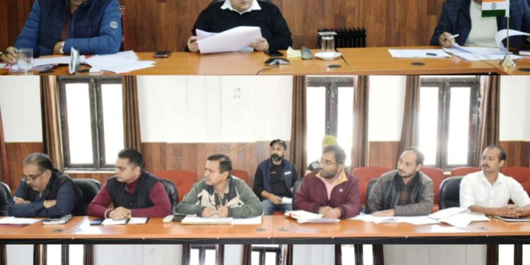 DDC reviews performance of departments under District Capex Budget in Reasi