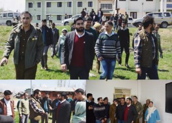 DEO Budgam inspects collection/ distribution centres