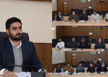 DEO Budgam sensitises recognised political parties regarding Model Code of Conduct Guidelines
