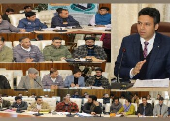 DEO/DC Srinagar reviews preparedness for upcoming Lok Sabha Election