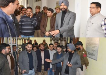 DEO Doda inspects election strong room at GDC
