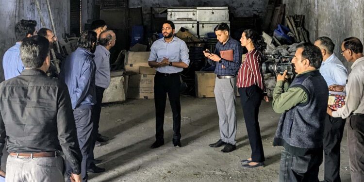 DEO inspects polling stations, strong rooms across Jammu, assesses facilities