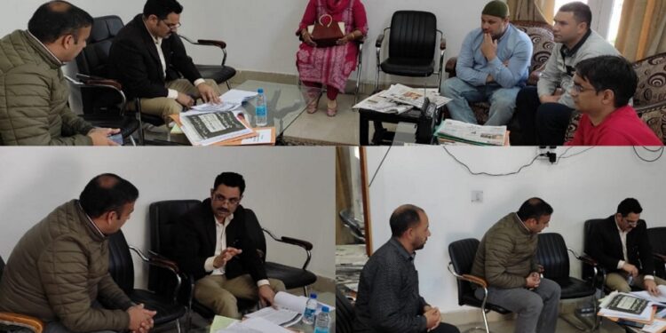 DEO Rajouri inspects MCMC cell