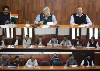DEO Reasi chairs meeting with Nodal Officers on Election preparedness