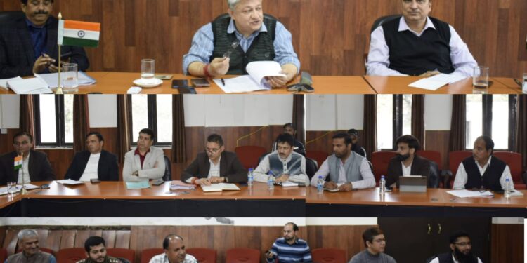 DEO Reasi chairs meeting with Nodal Officers on Election preparedness