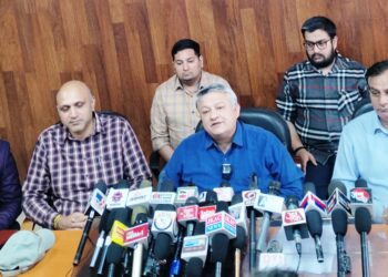 DEO Reasi holds press conference on imposition of MCC