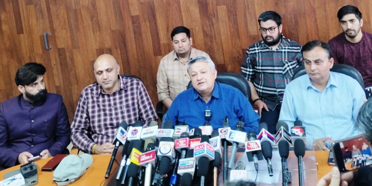 DEO Reasi holds press conference on imposition of MCC