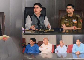 DEO Samba chairs meeting with Political Parties ahead of Lok Sabha Elections 2024