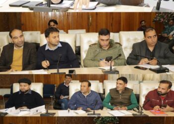 DEO Srinagar takes polling station wise review of preparedness for Lok Sabha Elections