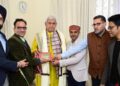 Delegation of Faculty Association of Baba Ghulam Shah Badshah University calls on Lt Governor