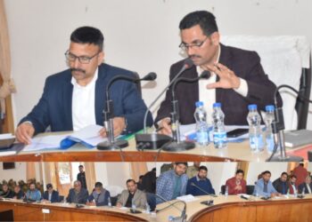 Deputy Commissioner Rajouri reviews preparations for LS Elections
