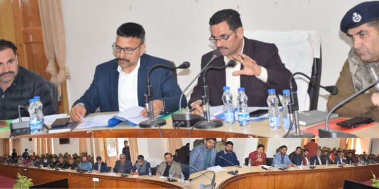 Deputy Commissioner Rajouri reviews preparations for LS Elections