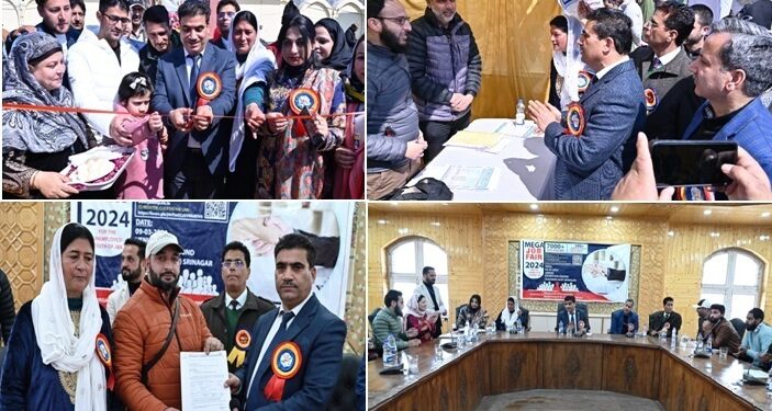 Dir Employment inaugurates Mega Job Fair at Kashmir Haat