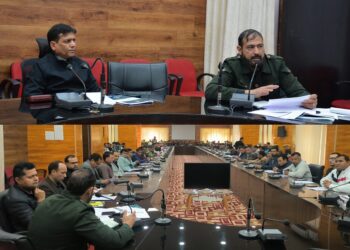 Training Session on Vulnerable Mapping Conducted by District Election Authority in Doda