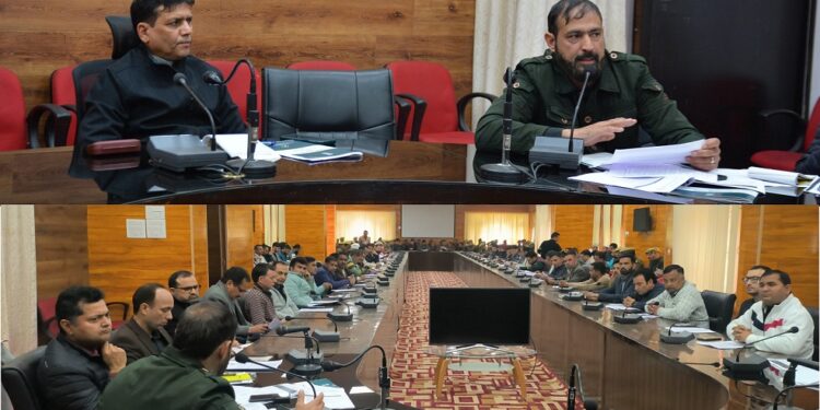 Training Session on Vulnerable Mapping Conducted by District Election Authority in Doda
