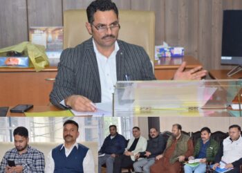 District Election Officer Rajouri chairs meeting with Political Parties regarding Lok Sabha Elections 2024