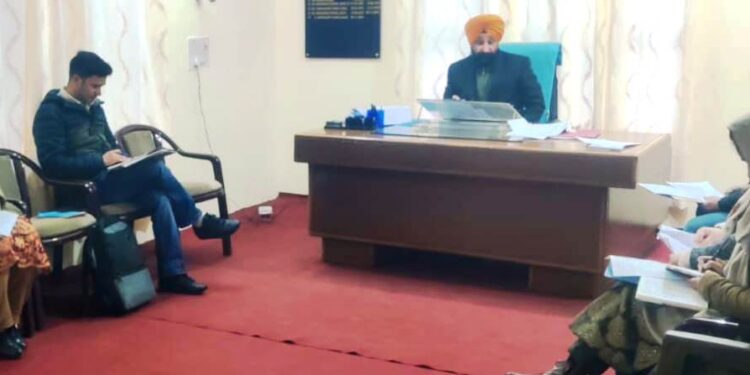 Implementation of Poshan Welfare Schemes reviewed at Doda