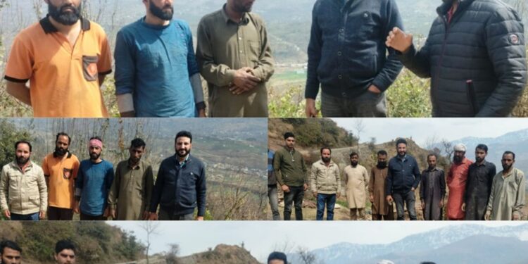 District SVEEP Cell Rajouri conducts Door to Door Campaign