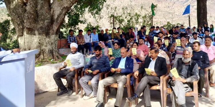 District SVEEP Cell organises awareness programme for Dalhori citizens