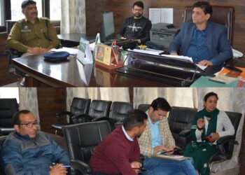 District level NCORD committee evaluates drug control measures across Doda district
