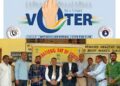 Distt Admin Kathua establishes eco-friendly polling station