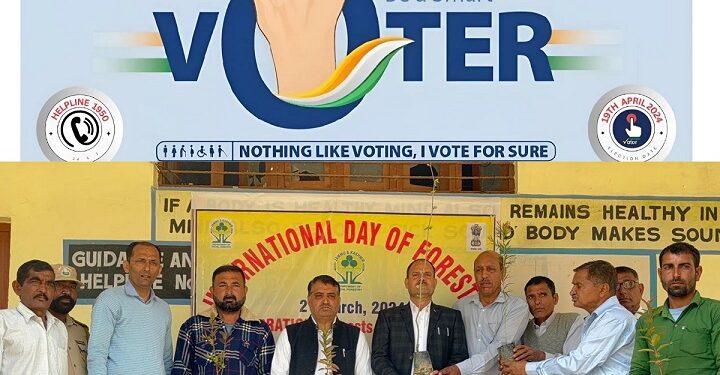 Distt Admin Kathua establishes eco-friendly polling station