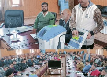 EVM/ VVPAT Training conducted for Sectoral/Zonal Magistrates at B’la