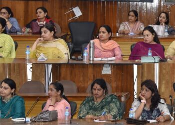 EVM training organised for women polling staff at Udhampur