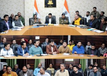Expenditure Observer visits Doda, inspects election office, MCMC, media cell